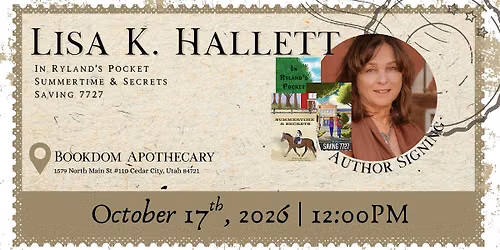 Author Signing | Lisa K. Hallett
