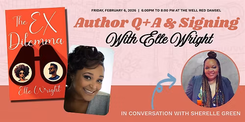 Q+A and Signing with Author Elle Wright