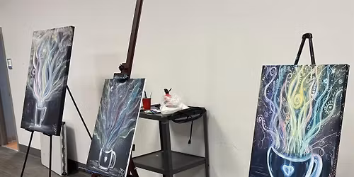 Magic Holiday Mug Beginner Painting Class