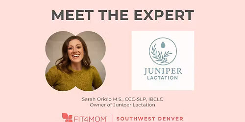 Meet the Expert: Sarah Oriolo CCC-SLP, IBCLC