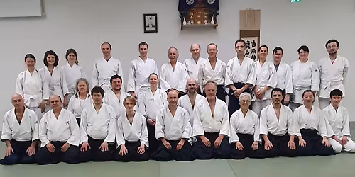Aikido-Seminar with Bodo R\u00f6del, 6. Dan Aikikai, in Darmstadt