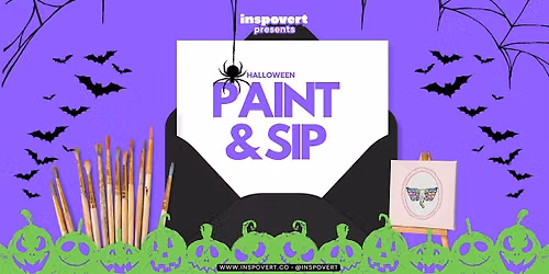 Halloween Paint and Sip