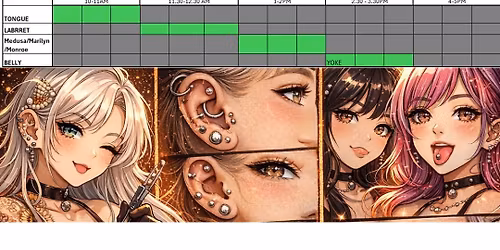 PIERCING MODELS NEEDED