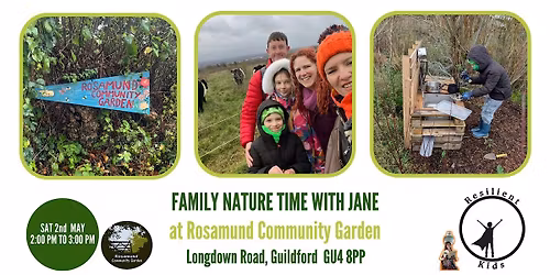 Family Nature Time with Jane at Guildford Community Garden, GU4 8PP