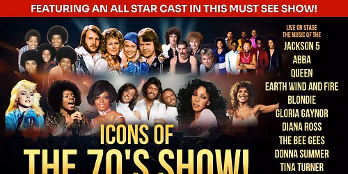ICONS OF THE 70s SHOW!