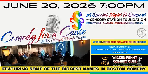 Comedy For A Cause at Magia Saturday June 20th