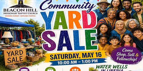 Community Yard Sale 