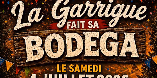La garrigue fait sa bodega