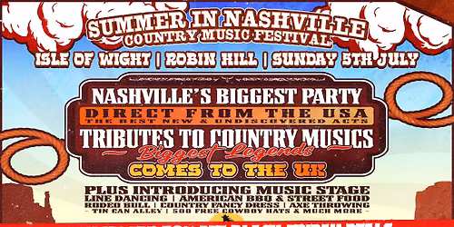 Summer In Nashville - Isle Of Wight 2026