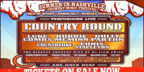 Summer In Nashville - Isle Of Wight 2026
