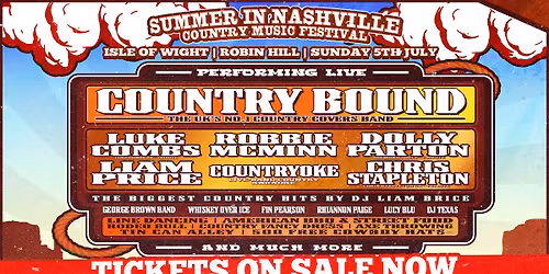 Summer In Nashville - Isle Of Wight 2026
