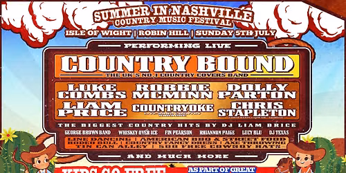 Summer In Nashville - Isle Of Wight 2026