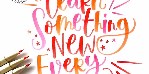 Junior Brush Calligraphy Workshop