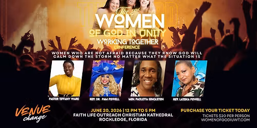 Women of God in UNITY Working Together Conference 2026