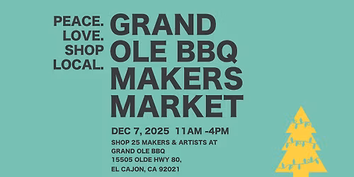 Grand Ole BBQ Makers Market
