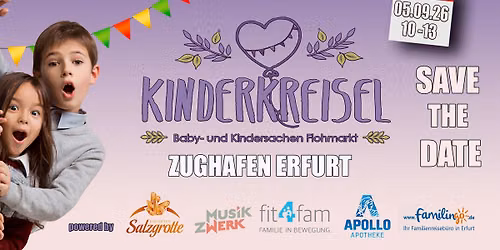 Kinderkreisel Erfurt \/ 05.09.26 \/ Zughafen Erfurt