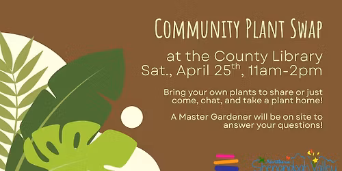 Community Plant Swap at the County Library