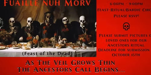 Samhain - Calling the Ancestors! Live @ UUCLV!