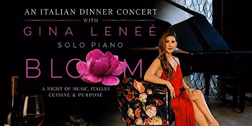 Panino D'Oro Dinner & Gina Lene\u00e9 Piano Experience at The Harmony House