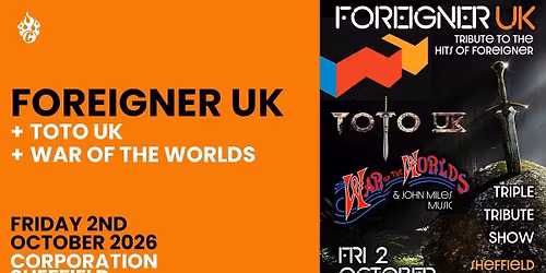 Foreigner, Toto and War of the Worlds