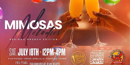 Mimosas & Melodies R&Bingo Brunch