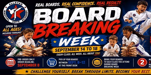 Board Breaking Week