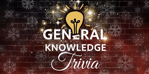 General Knowledge Trivia- End of Year Holiday Party