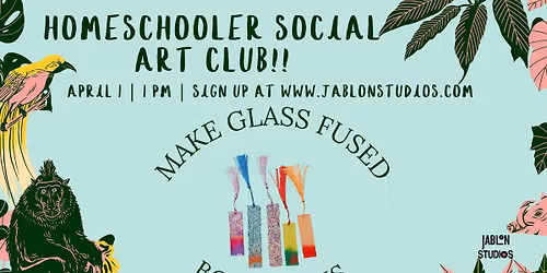 Glass Fused Bookmarks