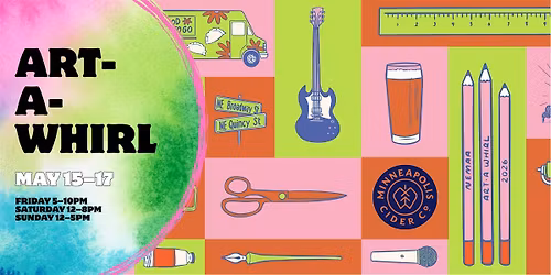 Art-A-Whirl at Minneapolis cider co