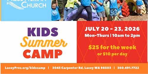 REGISTRATION NOW OPEN! LPC Summer Kids Kamp
