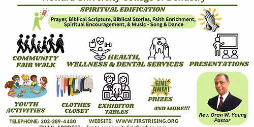 First Rising Mt. Zion Baptist Church Community Fair & Pre-Thanksgiving Dinner