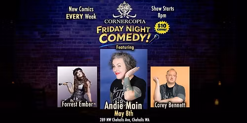 Friday 5-8 featuring Andie Main