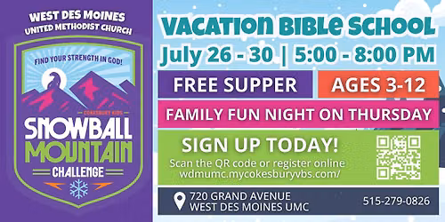 Snowball Mountain Challenge VBS