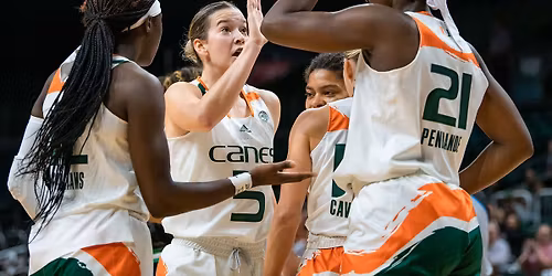Stetson Hatters at Miami Hurricanes Womens Basketball at Watsco Center