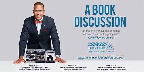 Book discussion and signing with Author Kevin Wayne Johnson