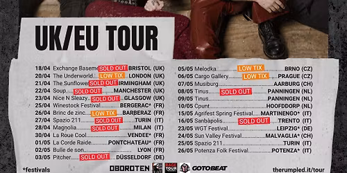 The Rumpled - EU\/UK Tour