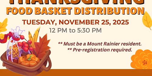 Thanksgiving Basket Distribution