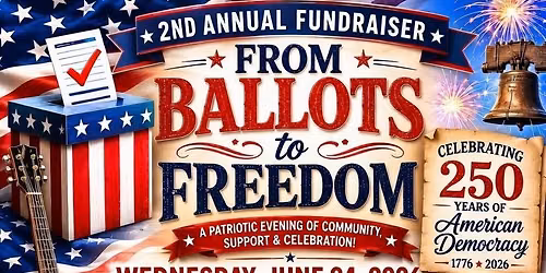 From Ballots to Freedom Fundraiser