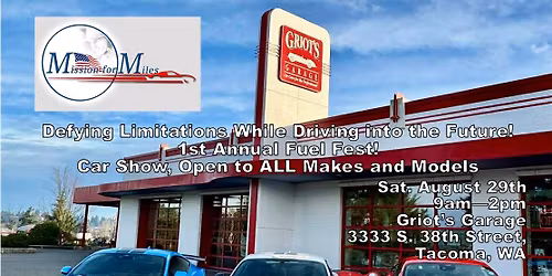 Mission for Miles 1st Annual Fuel Fest, Car Show