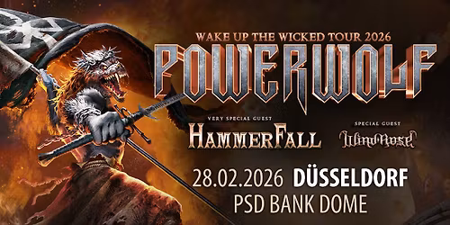 Powerwolf \/\/ Wake Up The Wicked Tour 2026 \/\/ D\u00fcsseldorf