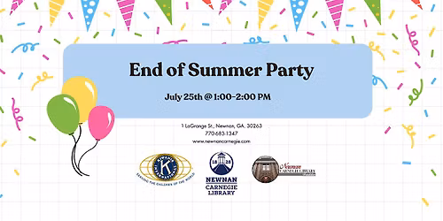 End of Summer Party