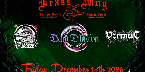 Amore Ad Lunam x Bam Margera LIVE at Brass Mug Tampa Florida