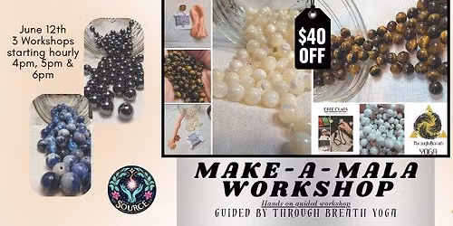 Make a Mala Workshop: Intentional Craft Experience