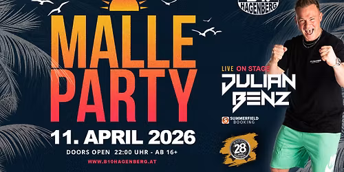 B10 Malle Party mit Julian Benz \ud83c\udf34\ud83c\udfd6\ufe0f\ud83c\udf89