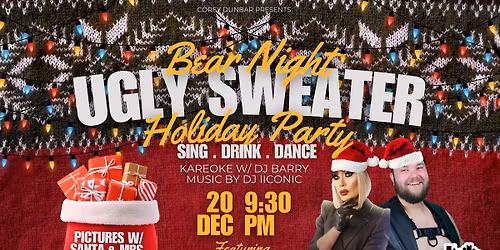 Bear Night - Ugly Sweater Party