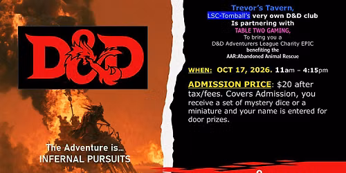 Trevor's Tavern Presents D&D Epic Adventure: Infernal Pursuits