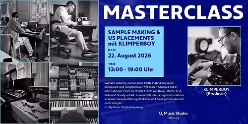 MASTERCLASS - SAMPLE MAKING MIT KLIMPERBOY