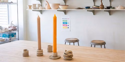 Shape Your Shabbat: Candlesticks Ceramic Workshop