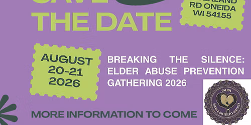 Breaking the Silence: Elder Abuse Prevention Gathering