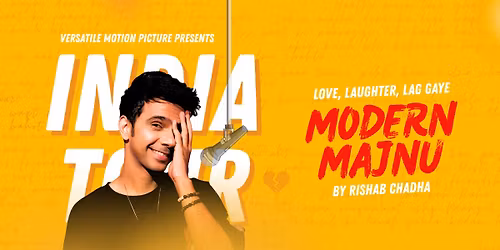 MODERN MAJNU - INDIA TOUR